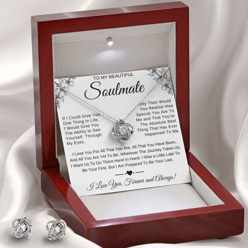 To my beautiful soulmate ~ Love you for all you are