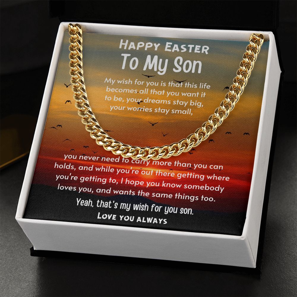 Happy Easter to my Son My wish