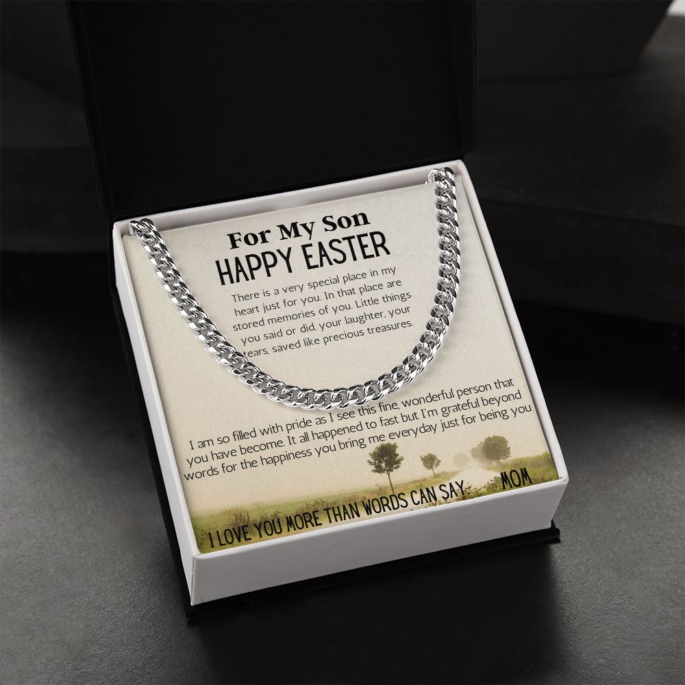 Happy Easter Son from Mom