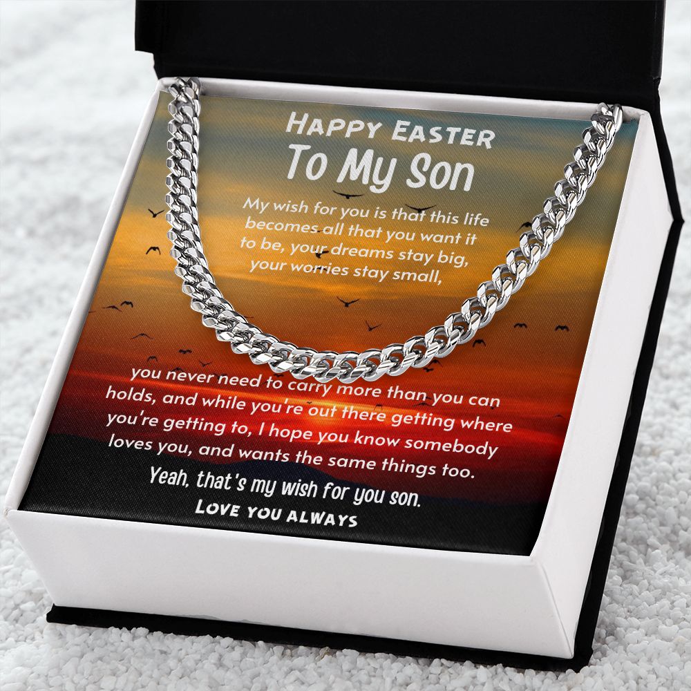 Happy Easter to my Son My wish