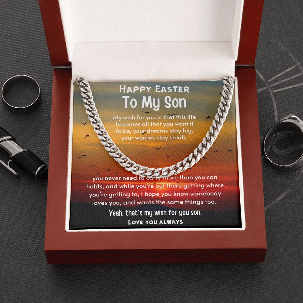 Happy Easter to my Son My wish