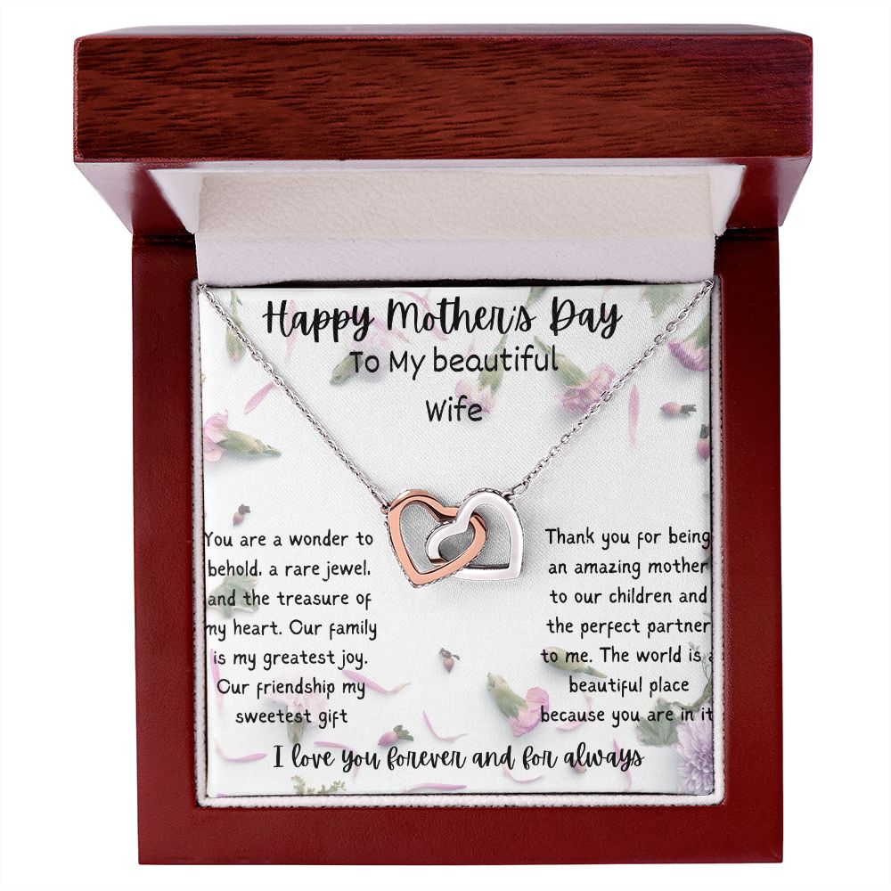 Happy Mother's day to my beautiful wife