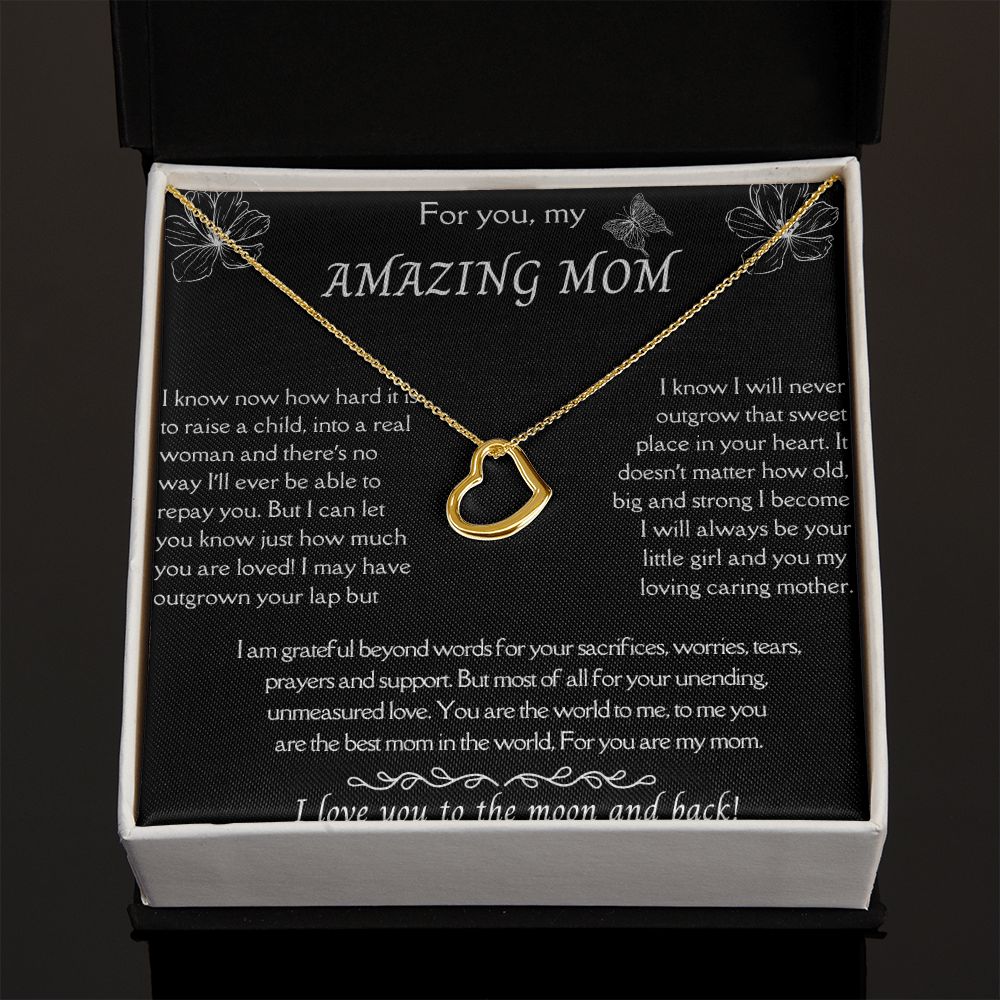 For my amazing mom