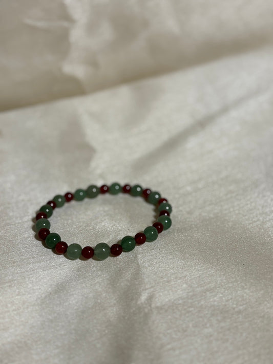 Green-red bracelet