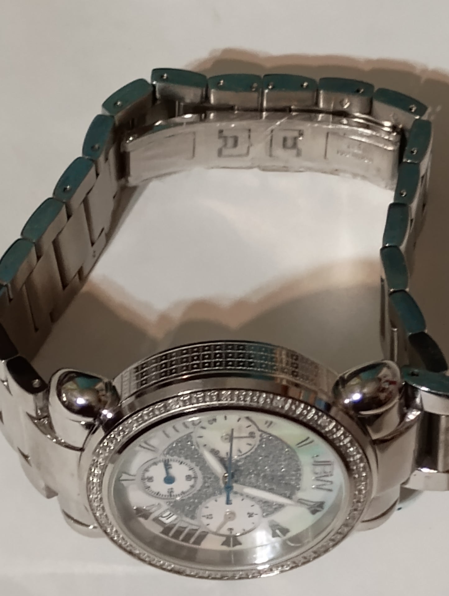 JWB MOTHER OF PEARL LADY'S LUXURY WATCH JB-6210D