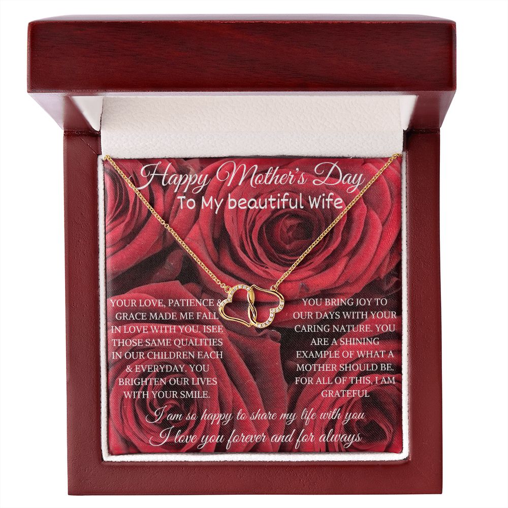 Red Roses Happy Mother's day beautiful wife