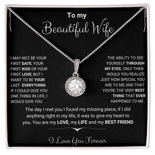 To my Beautiful Wife ~ My missing piece