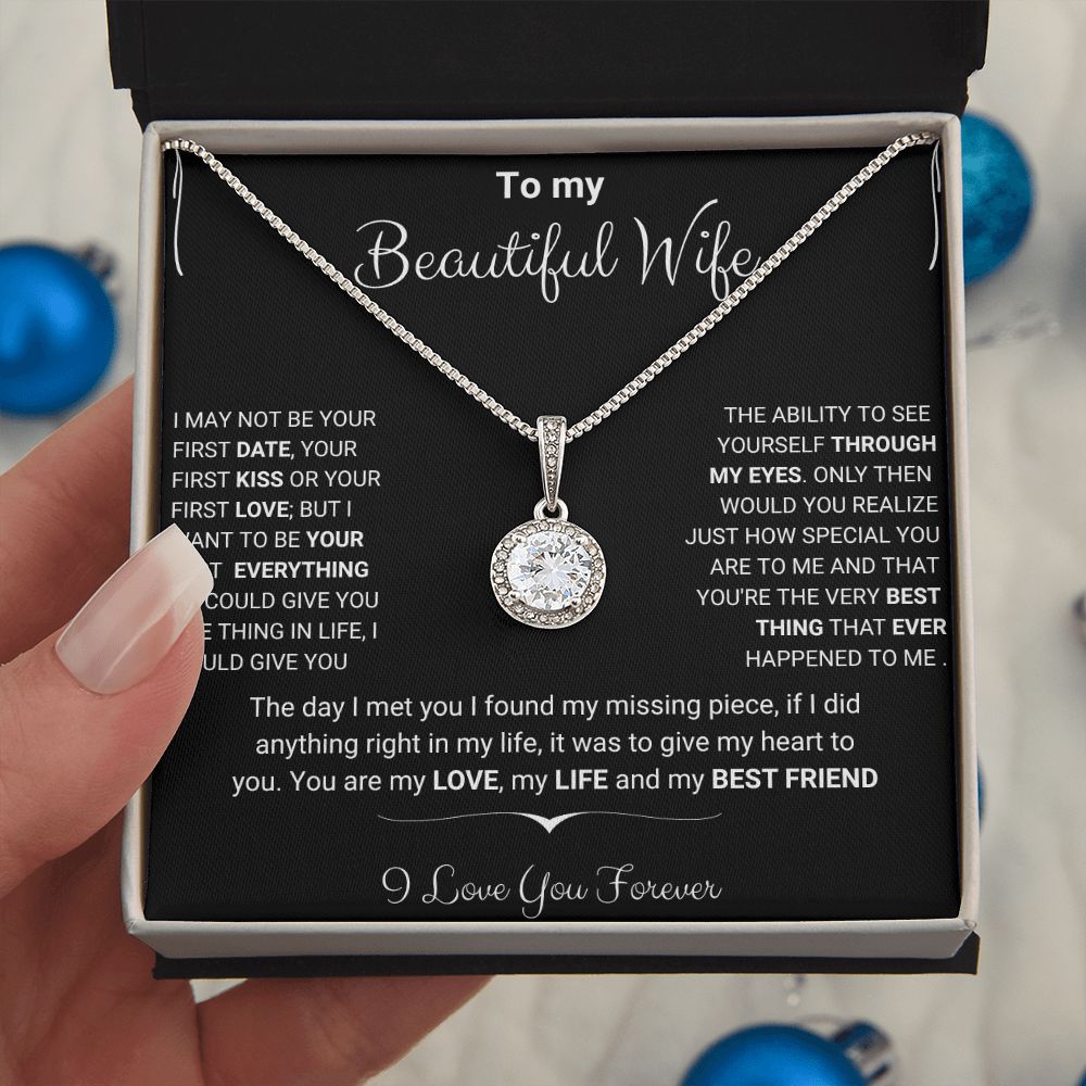 To my Beautiful Wife ~ My missing piece