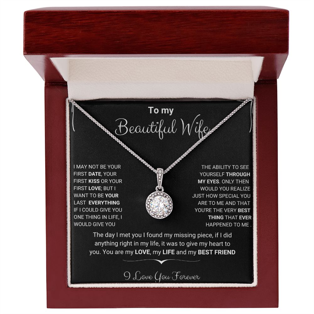 To my Beautiful Wife ~ My missing piece