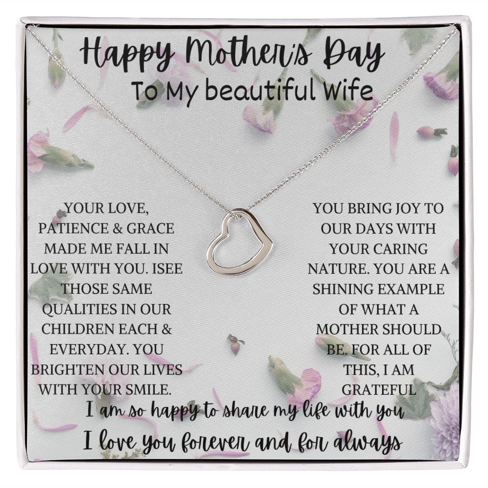 Beautiful wife Happy Mother's day