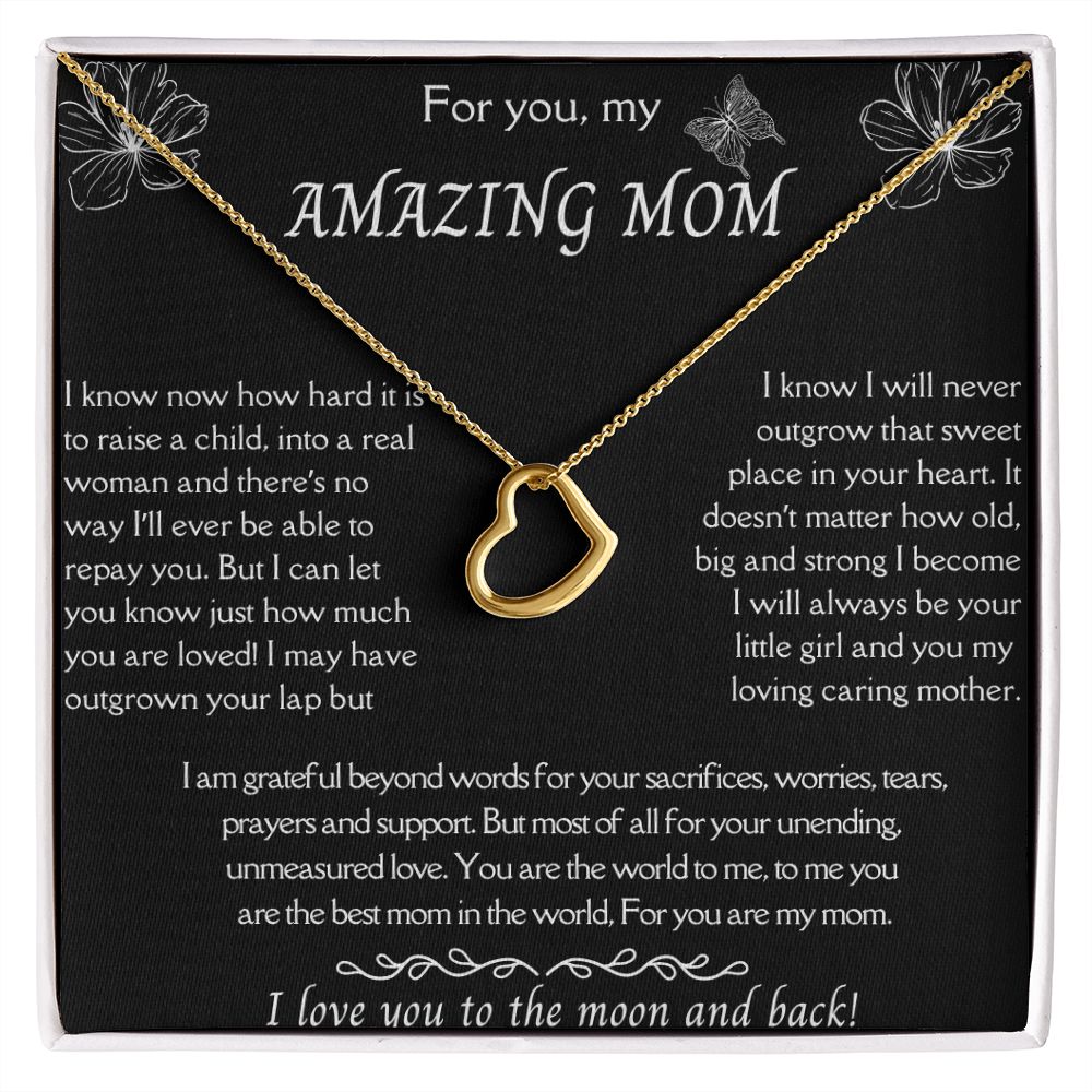 For my amazing mom