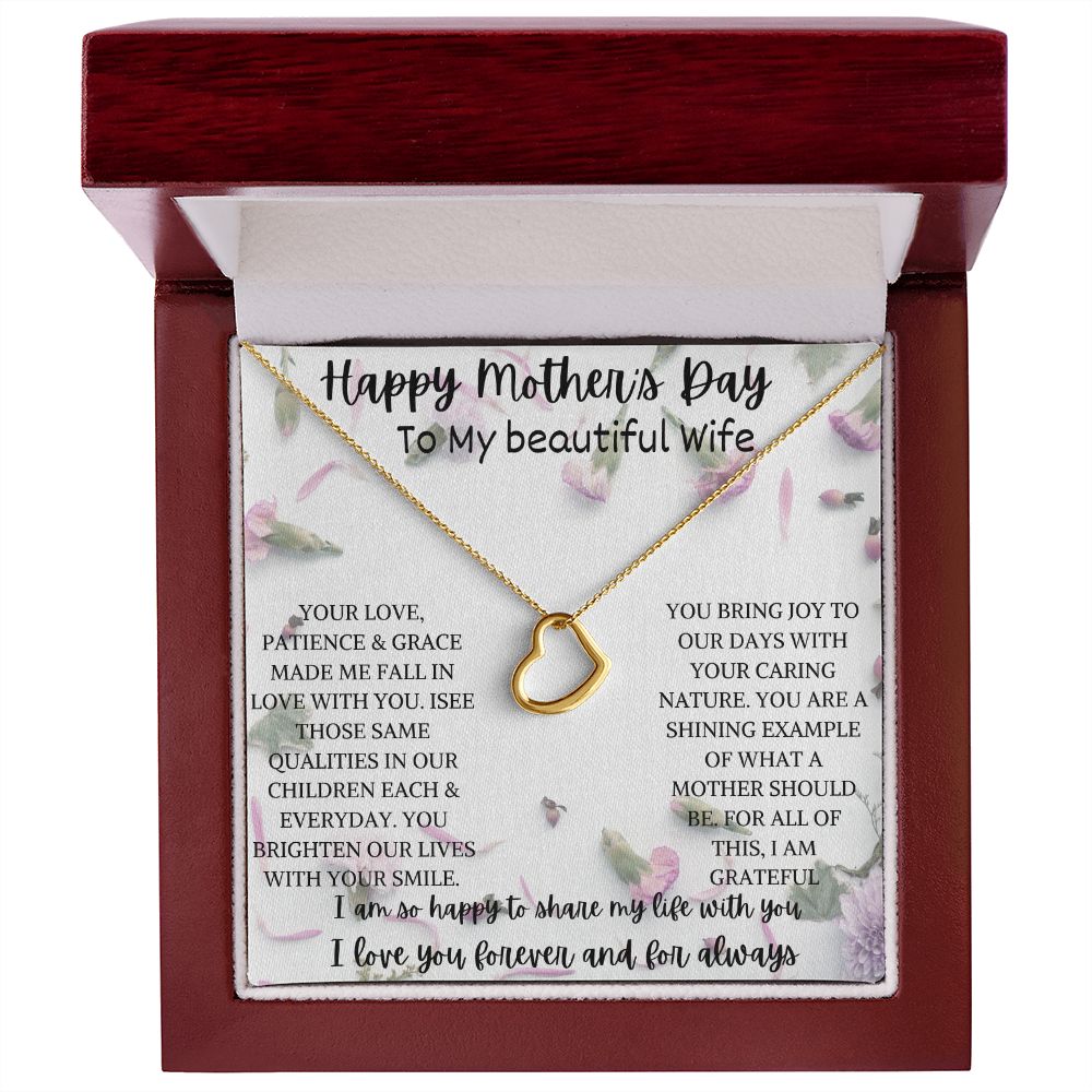 Beautiful wife Happy Mother's day