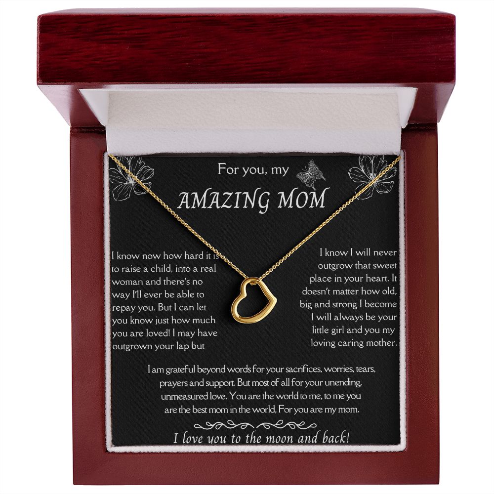 For my amazing mom