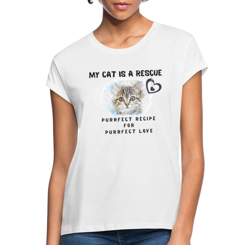 Women's Relaxed Fit T-Shirt - white