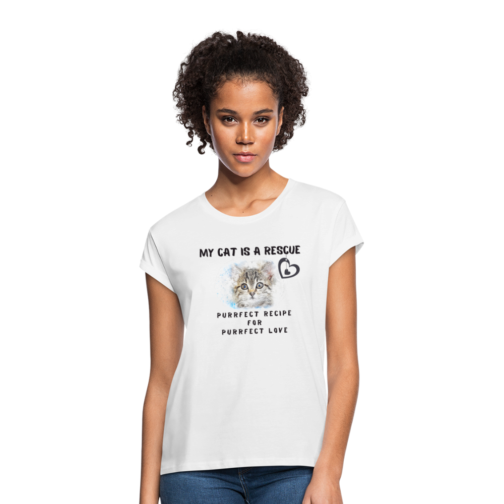 Women's Relaxed Fit T-Shirt - white