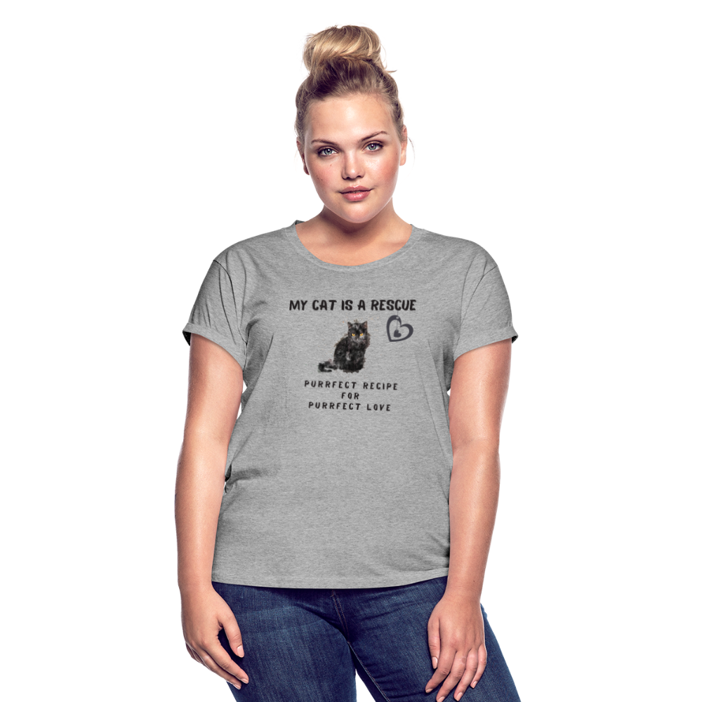 Women's Relaxed Fit T-Shirt - heather gray