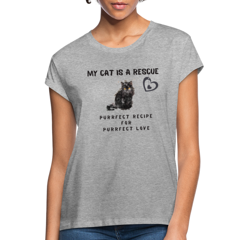 Women's Relaxed Fit T-Shirt - heather gray