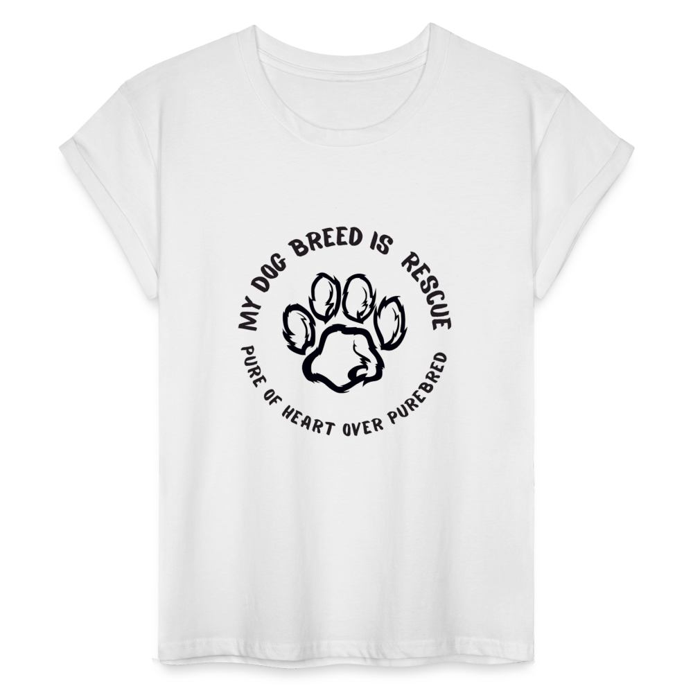 Women's Relaxed Fit T-Shirt - white