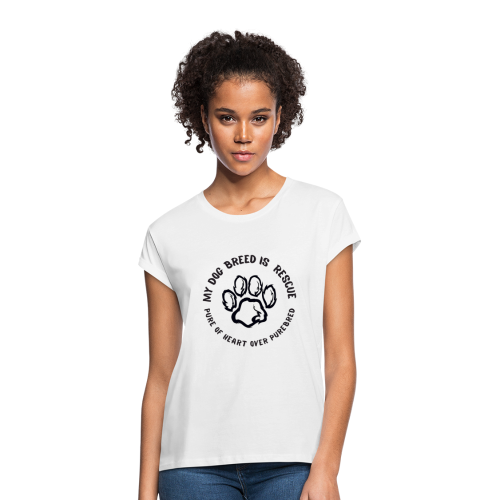 Women's Relaxed Fit T-Shirt - white