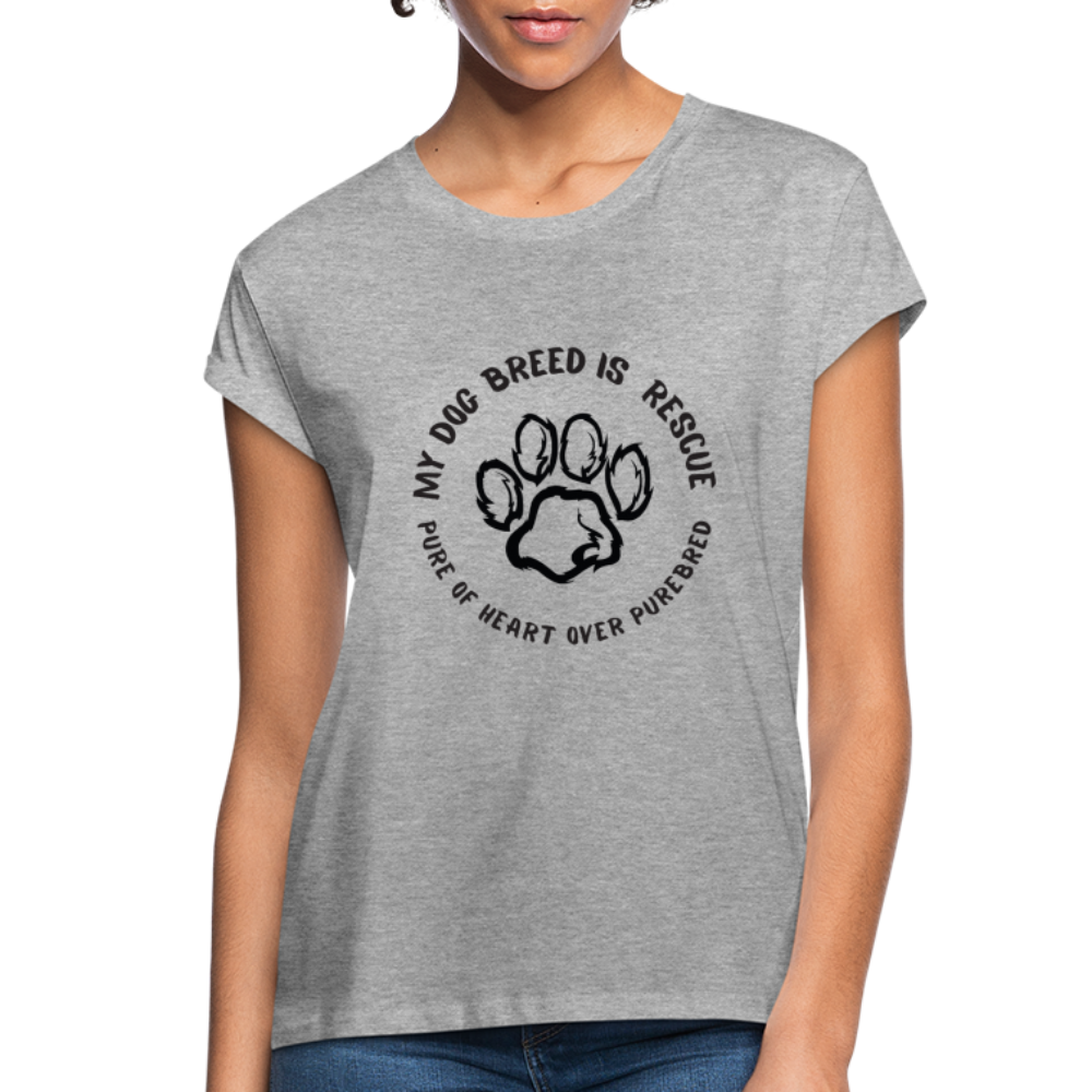 Women's Relaxed Fit T-Shirt - heather gray