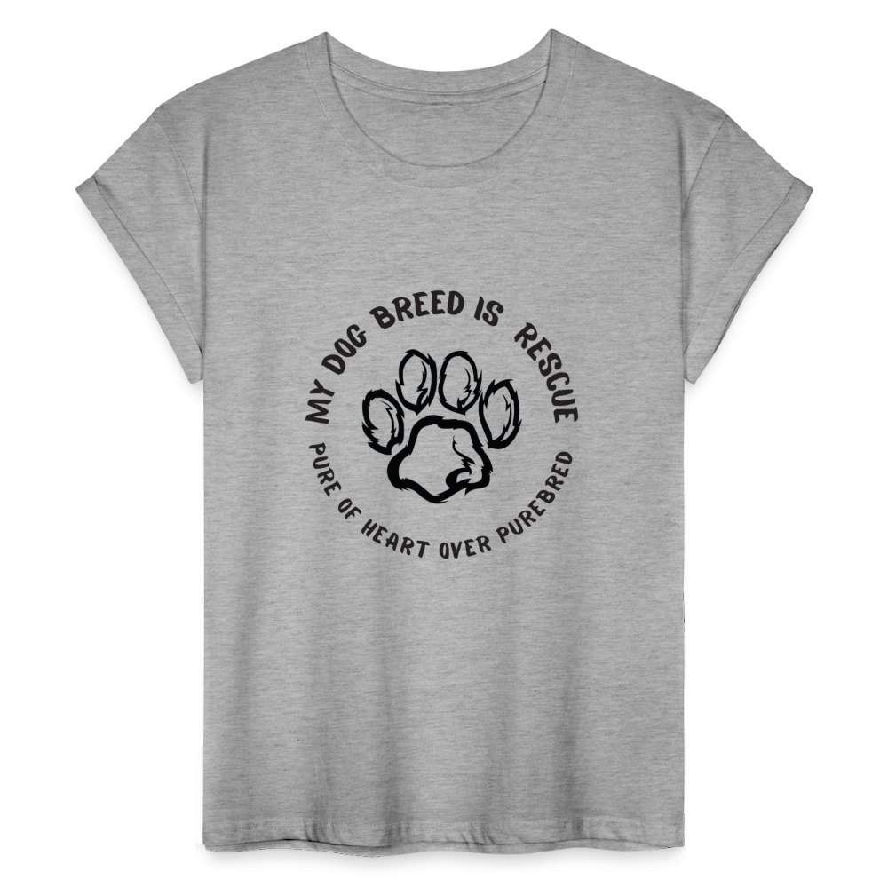 Women's Relaxed Fit T-Shirt - heather gray