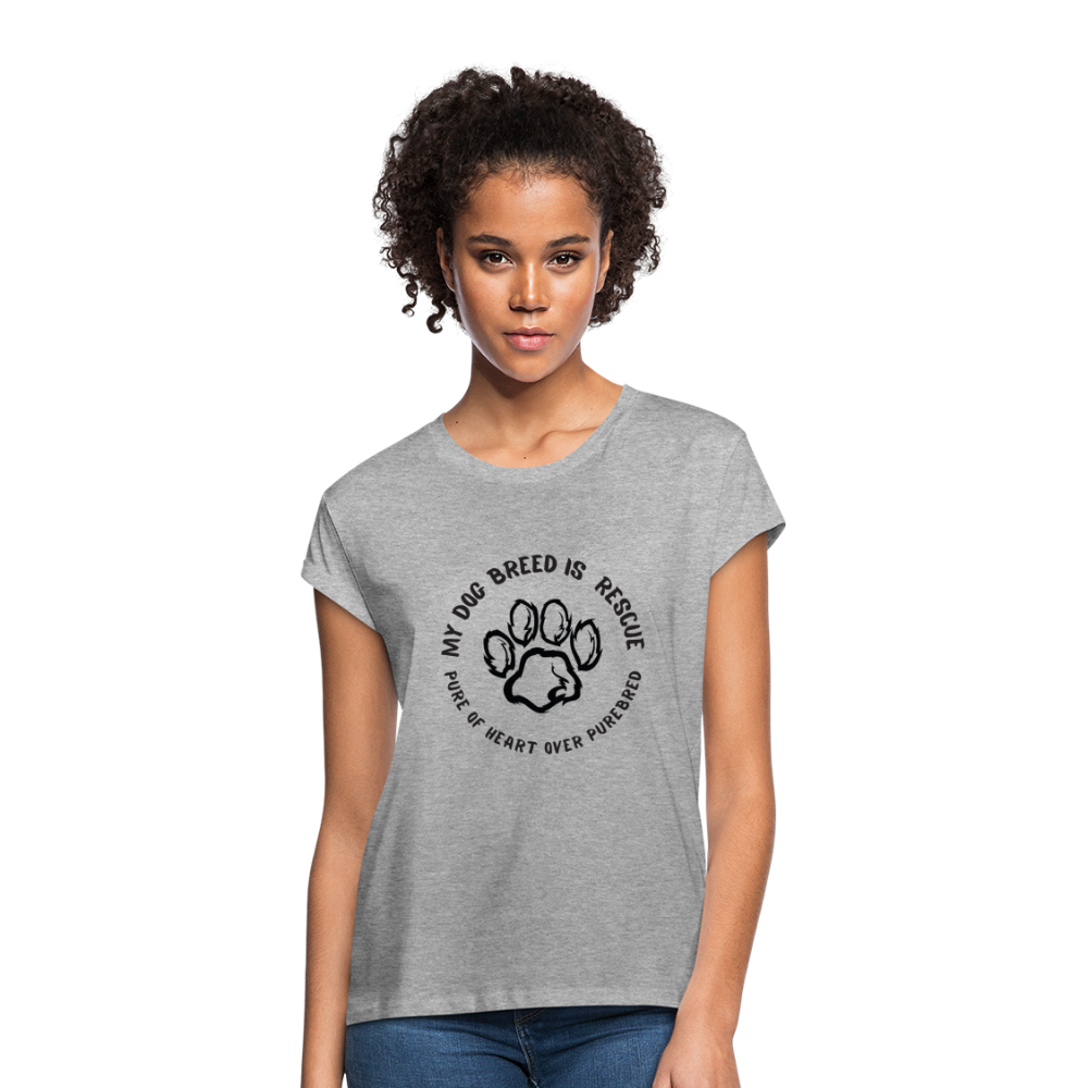 Women's Relaxed Fit T-Shirt - heather gray