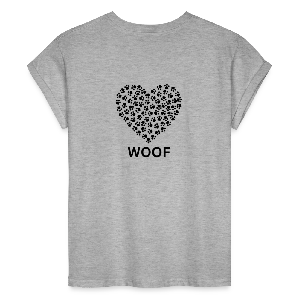 Women's Relaxed Fit T-Shirt - heather gray